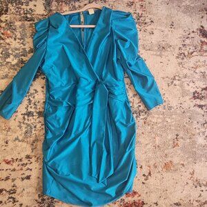 Teal dress